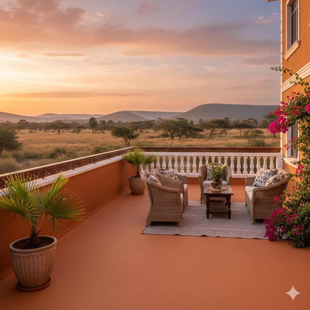 Peintures balcon/terrasse